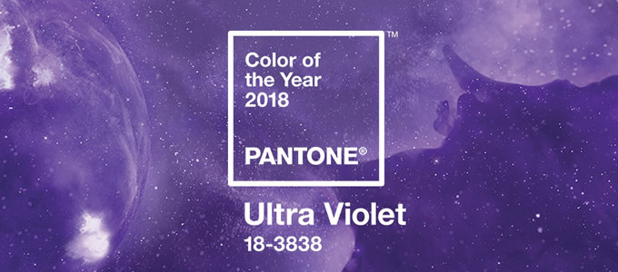 Ultra Violet, il colore Pantone 2018