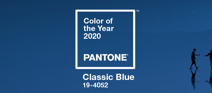 Il Classic Blue è il colore Pantone dell’anno 2020